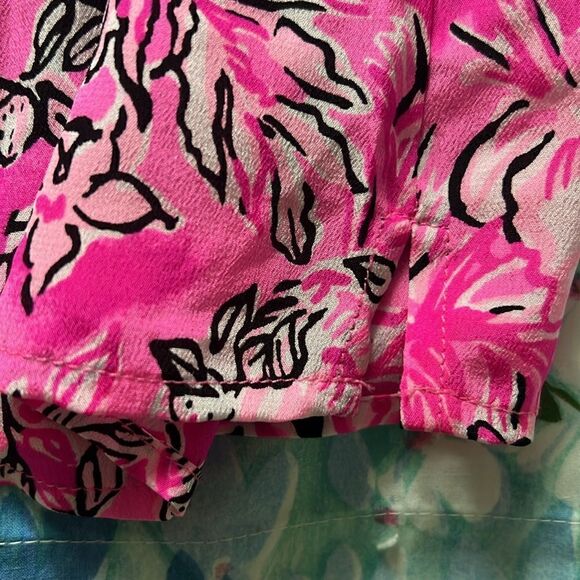 Lilly Pulitzer Elsa Top in ‘Plumeria Pink Purposefully Pink’ - Picture 9 of 10
